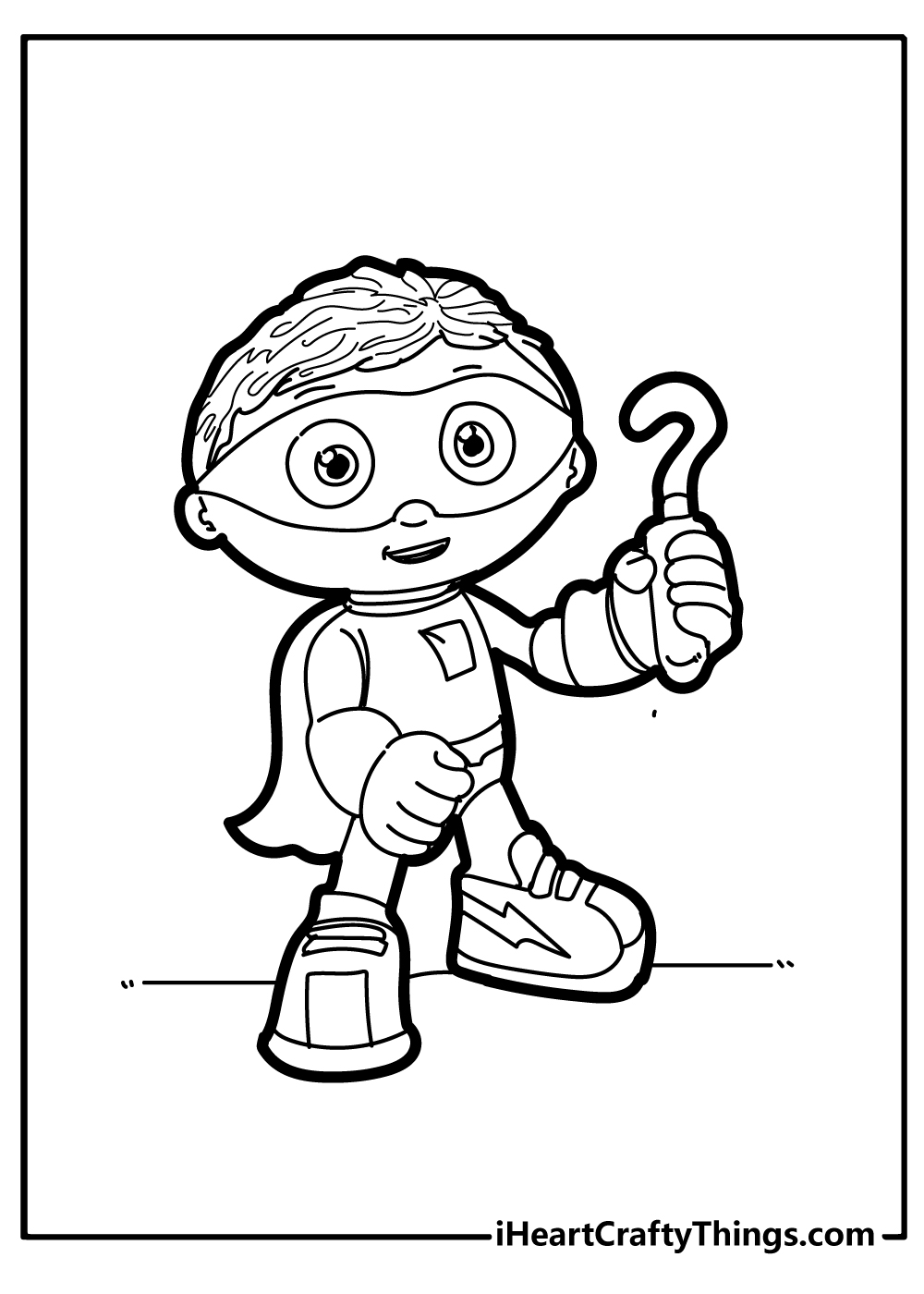 Super coloring pages free printables