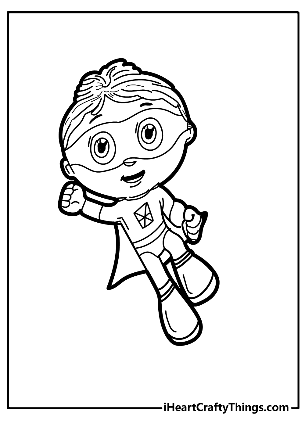 Super coloring pages free printables