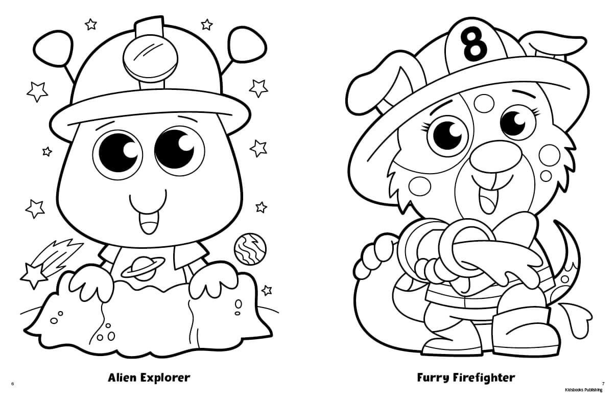 Super cool coloring book kidsbooks publishing