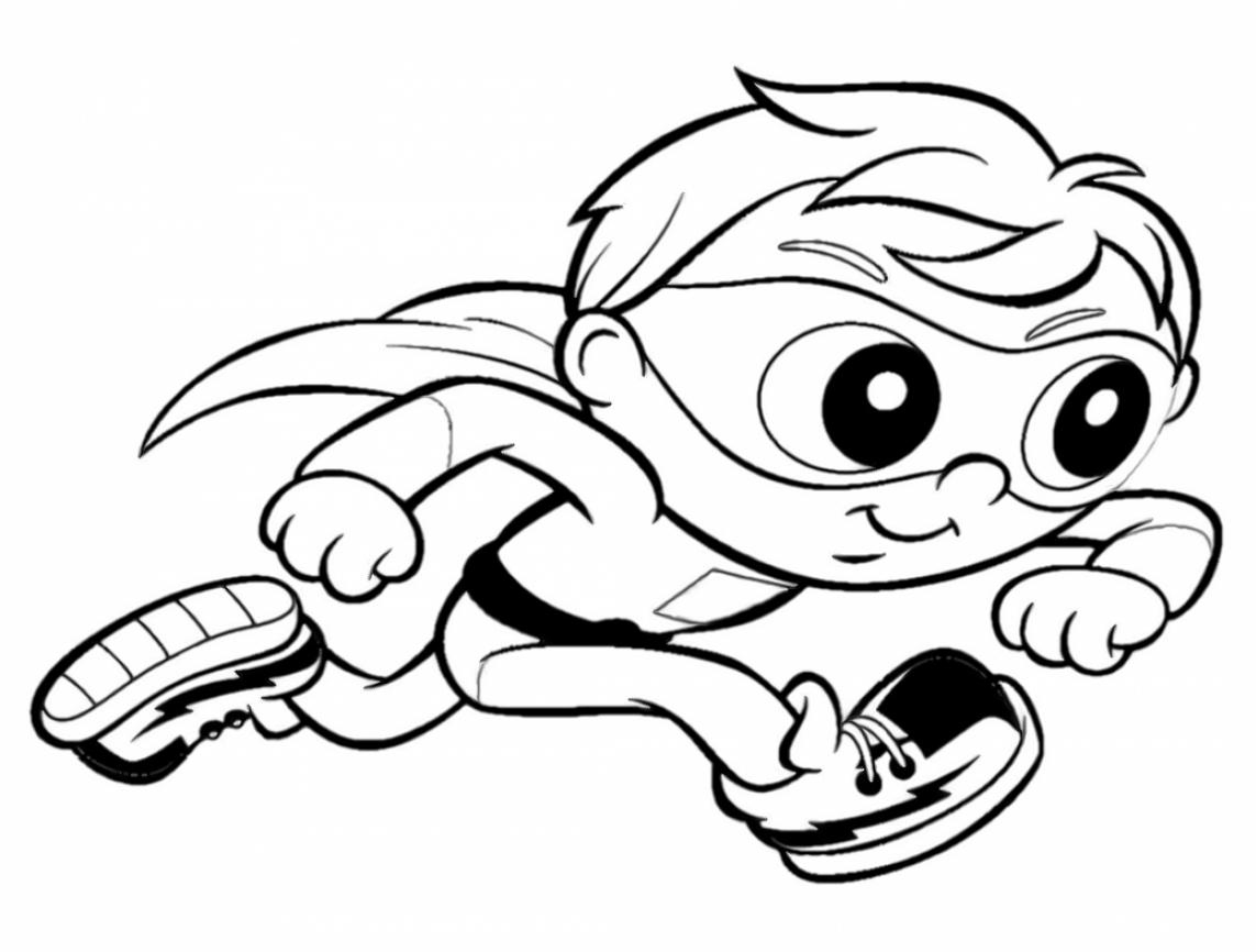 Super why coloring pages