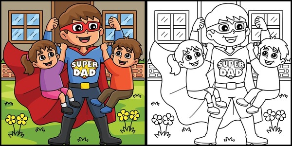 Hundred coloring pages super kid royalty