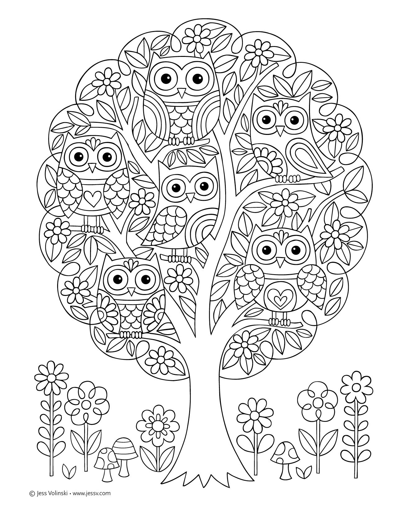 Notebook doodles super cute coloring activity book