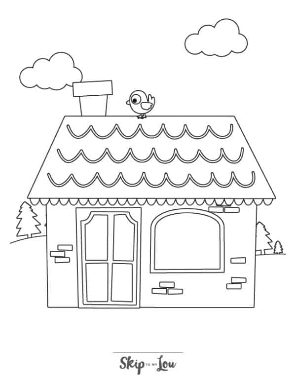 Printable easy coloring pages skip to my lou
