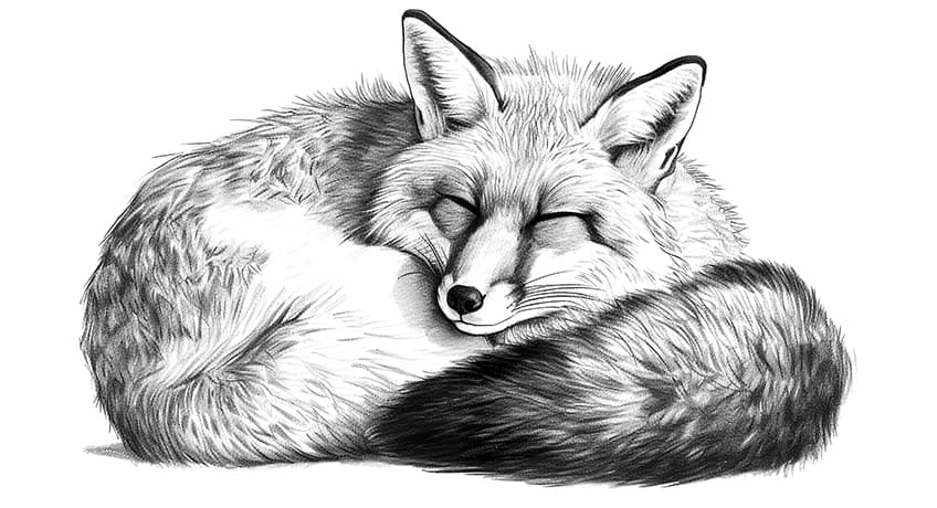 Fox coloring pages