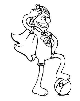 Grover coloring pages