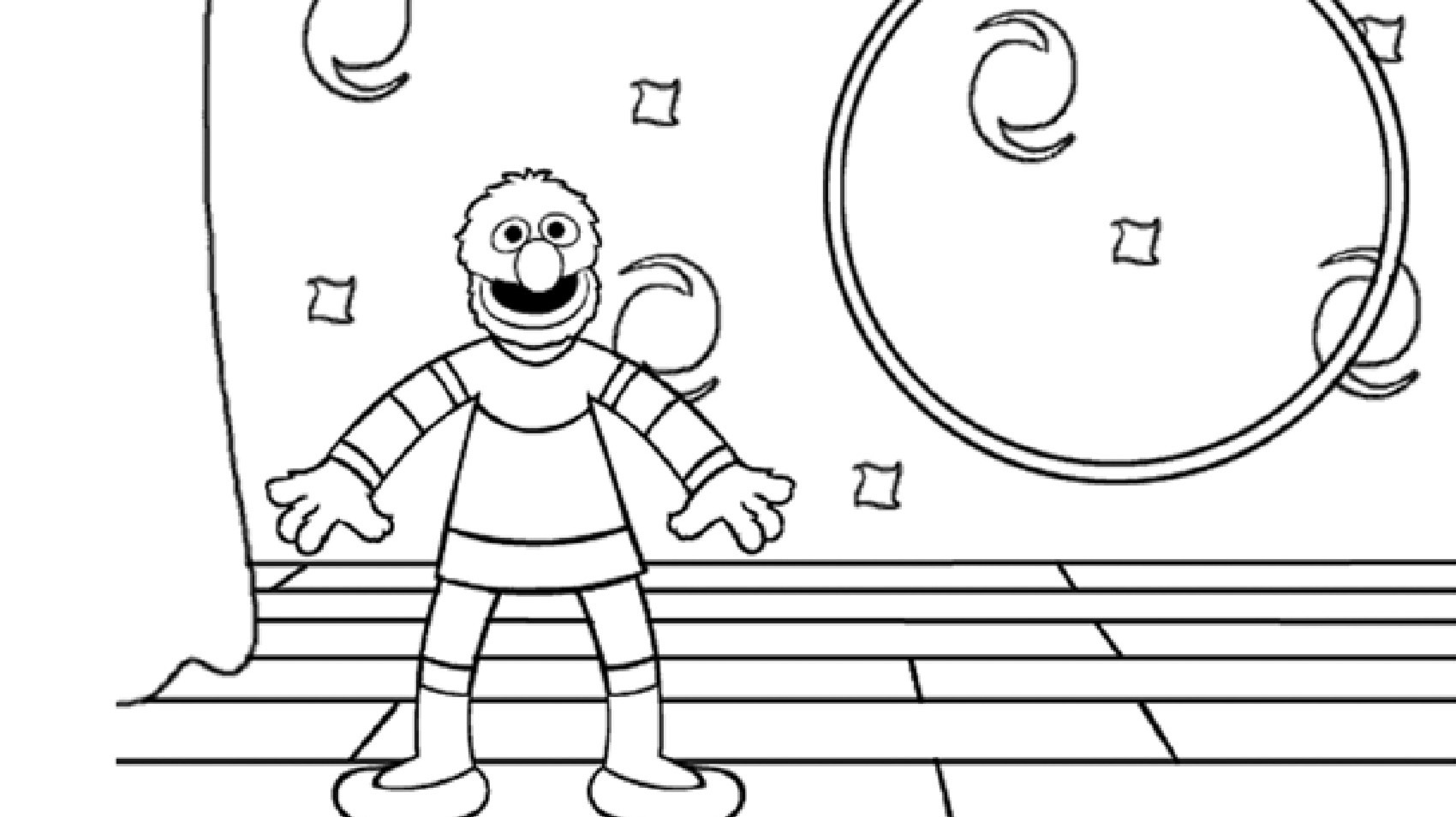 Grover and the stars coloring page kidsâ kids for parents