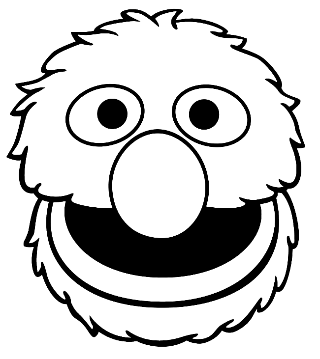 Grover coloring pages printable for free download