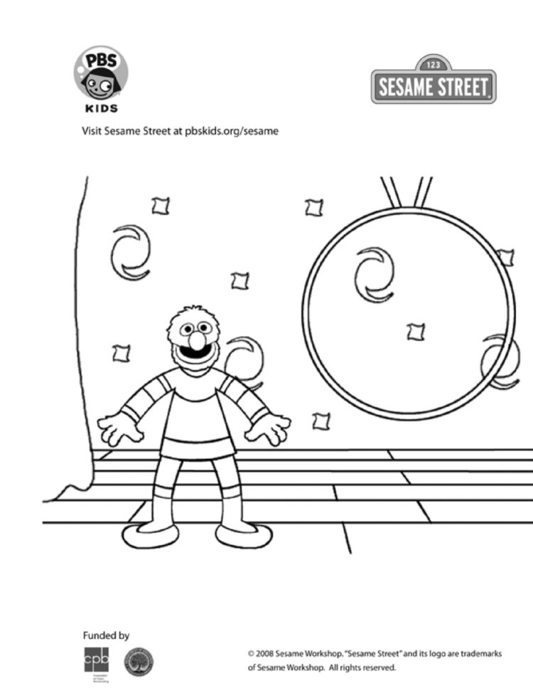 Grover and the stars coloring page kidsâ kids for parents