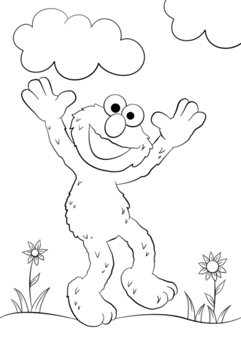 Sesame street coloring pages free coloring pages