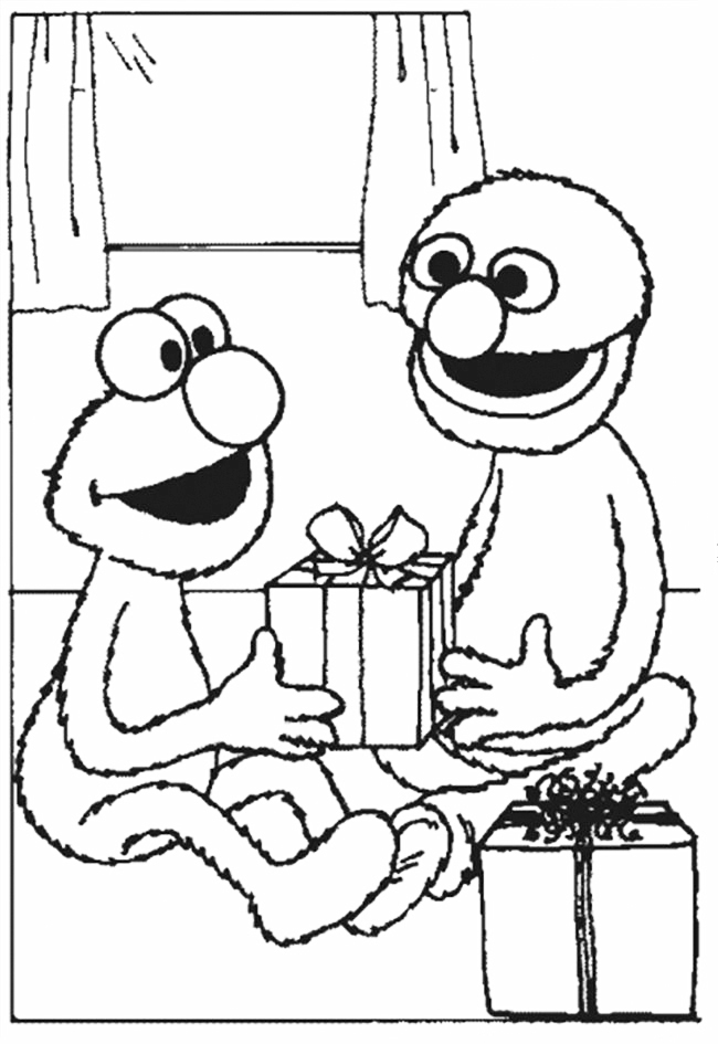 Grover coloring pages