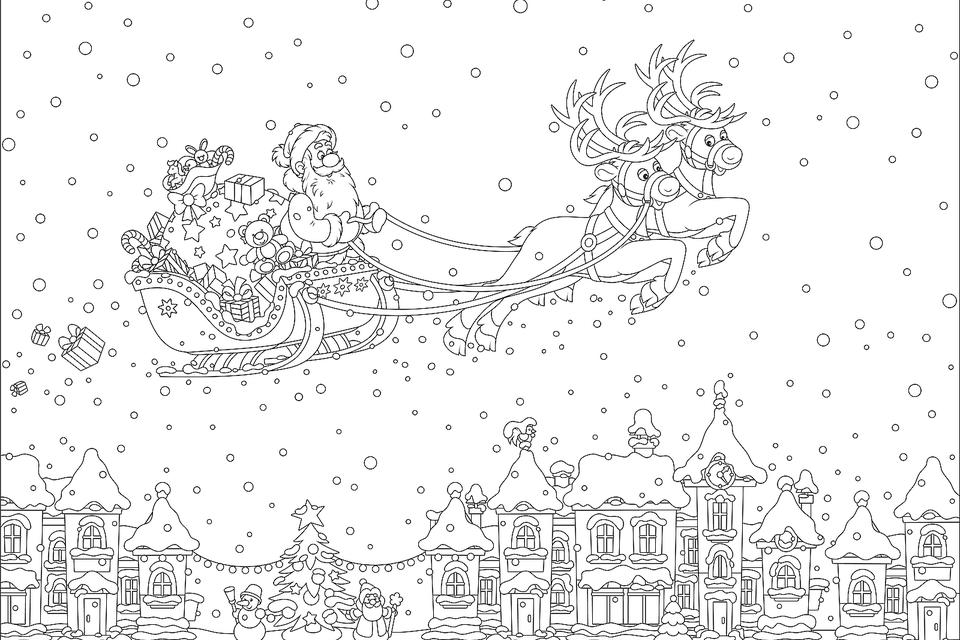 Christmas coloring pages for kids fun free printable holiday coloring pages printables mom