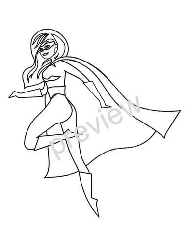 Unleash your childs inner hero with superhero coloring pages