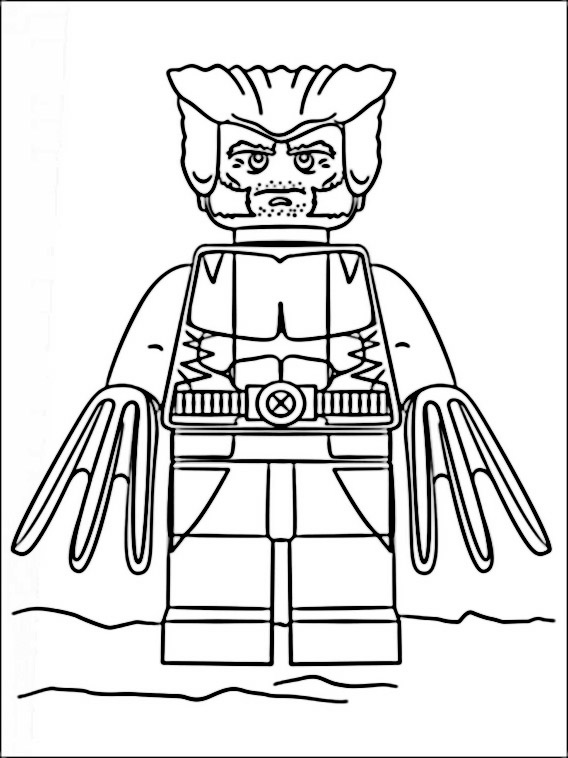 Coloring game lego marvel heroes