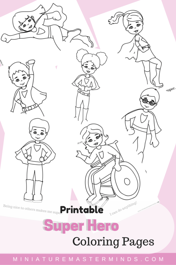 Free printable kid super hero coloring pages superhero kids super hero activities printables kids