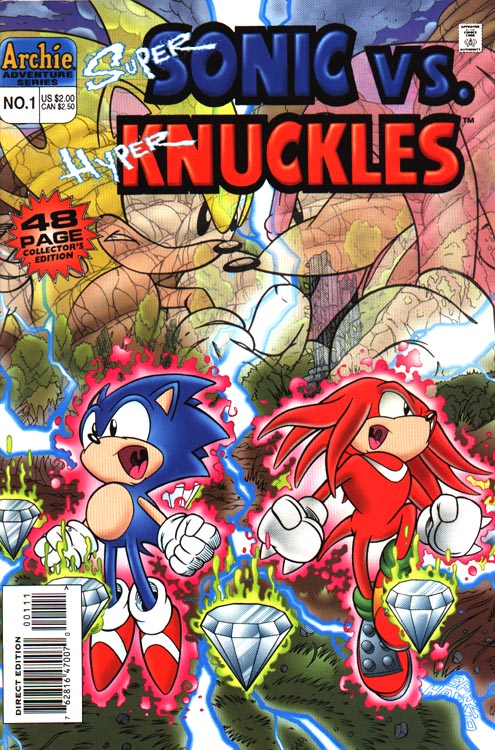 Archie super vs hyper knuckles wiki zone