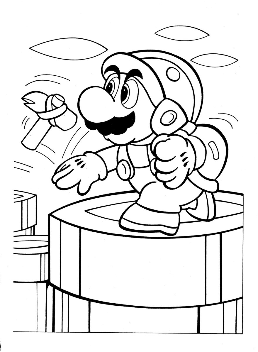 Videogamearttidbits on x four pages from a super mario bros coloring book httpstcofipetpg x