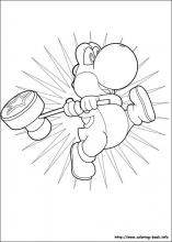 Super mario bros coloring pages on coloring