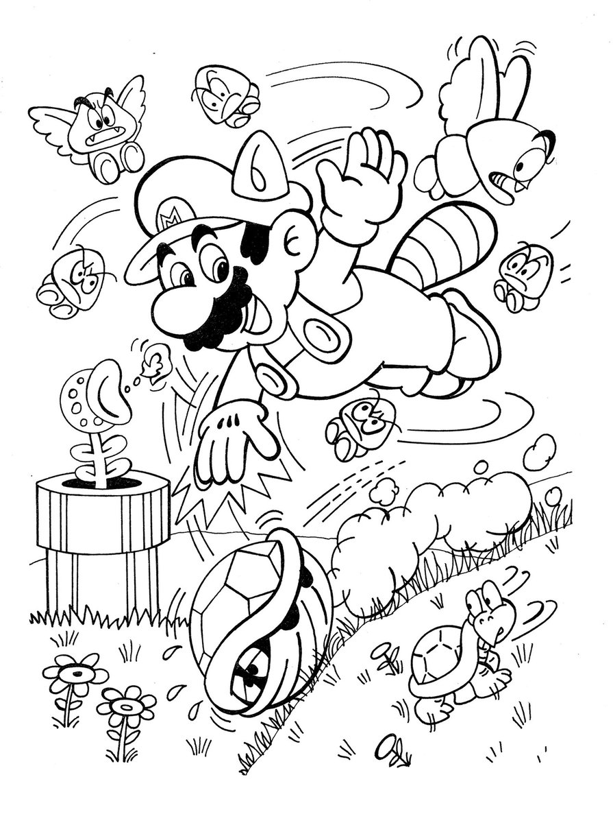 Videogamearttidbits on x cover art and three pages from a super mario bros coloring book httpstcohqeuksqdvu x