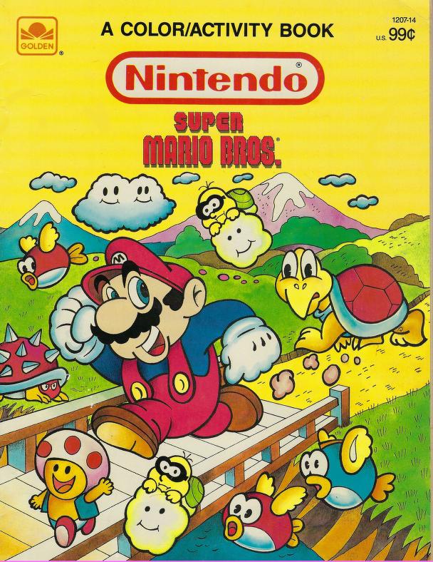 Super mario bros coloring book etherealdragonz free download borrow and streaming internet