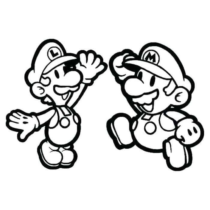 Mario and luigi coloring pages mario coloring pages super mario coloring pages coloring pages