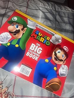 Super mario the big coloring book nintendo random house random house books