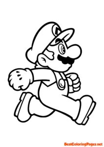 Mario coloring pages