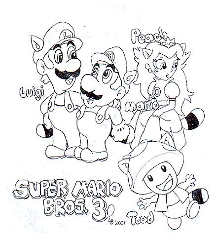 Super mario bros gang by wackko on