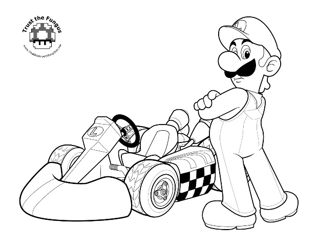 Super mario brothers mario luigi free printable coloring pages sheets