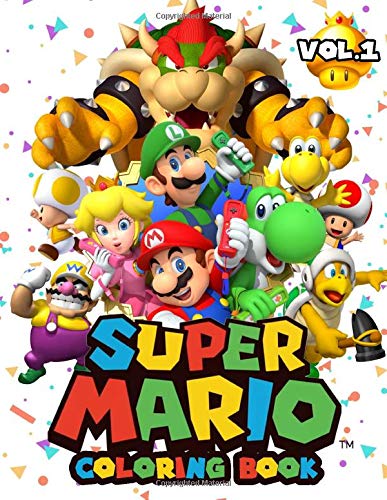 Buy super mario coloring book illustrations mario brothers coloring books for kids online at rway