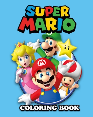 Super mario coloring book coloring all your favorite characters in super mario run paperback phoenix books