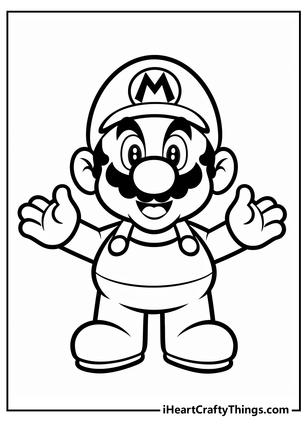 Super mario bros coloring pages free printables