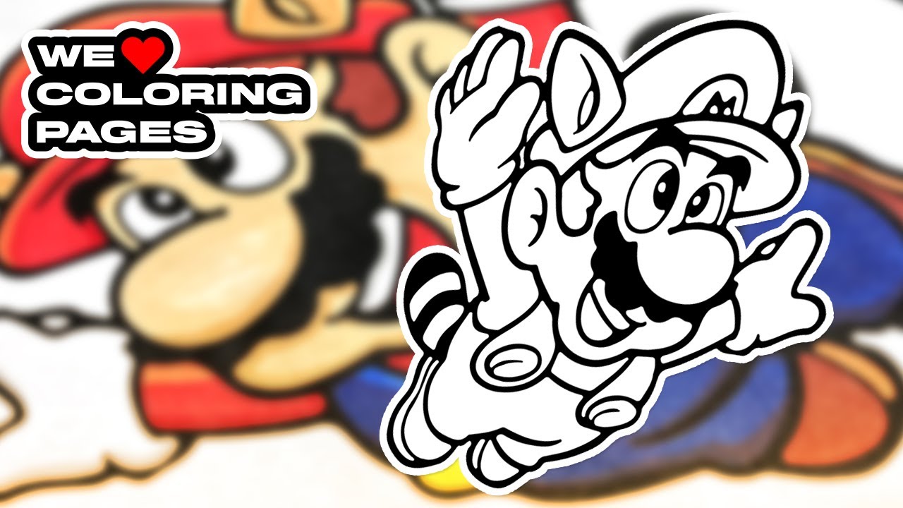 Super mario bros coloring page we âï coloring pages