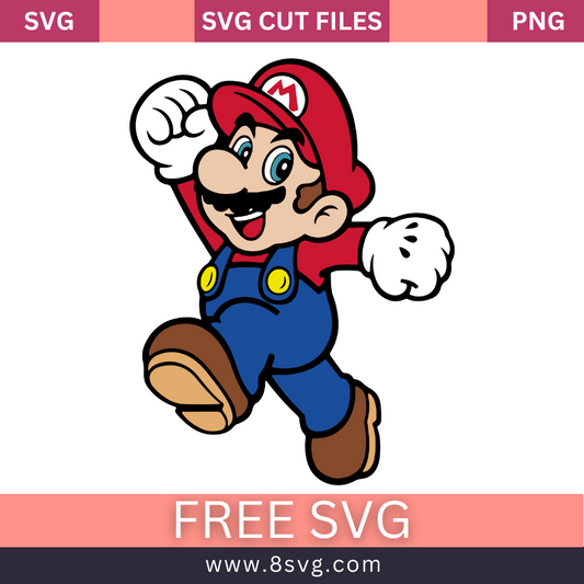 Free super mario svg download high