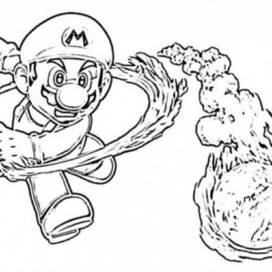 Super mario bros coloring pages printable for free download