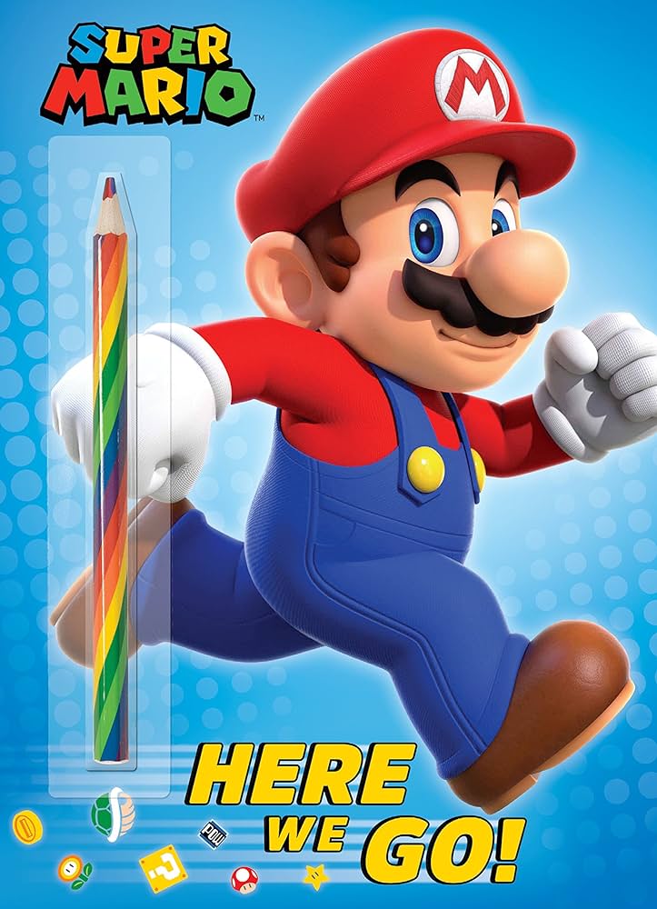 Super mario here we go nintendo foxe steve random house books