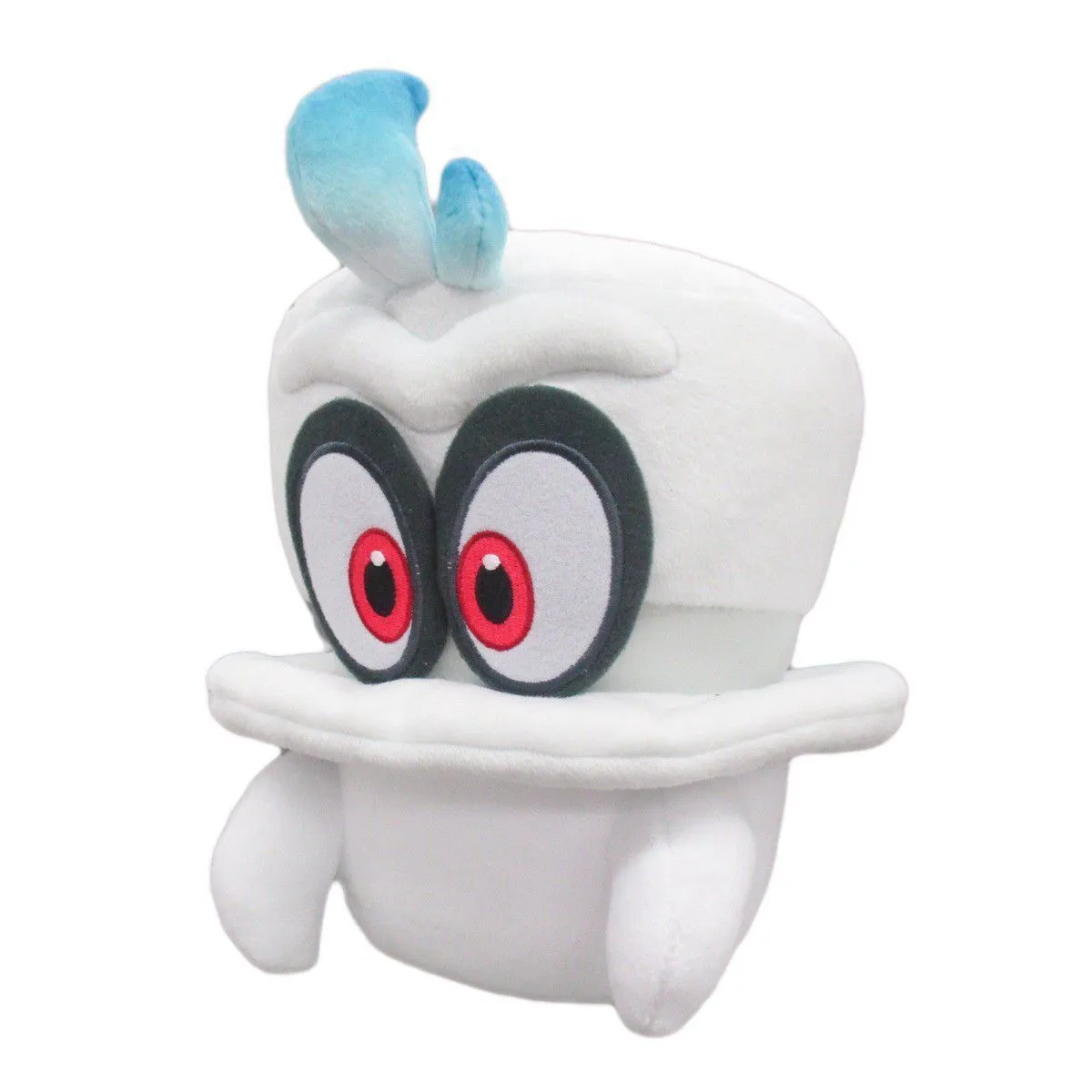 Super mario odyssey white cappy normal form inch plush doll stuffed toy gift