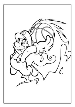 Printable mario coloring pages collection the perfect gift for young gamers