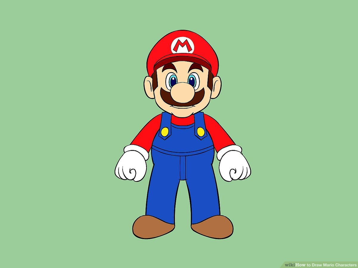 Ways to draw mario characters