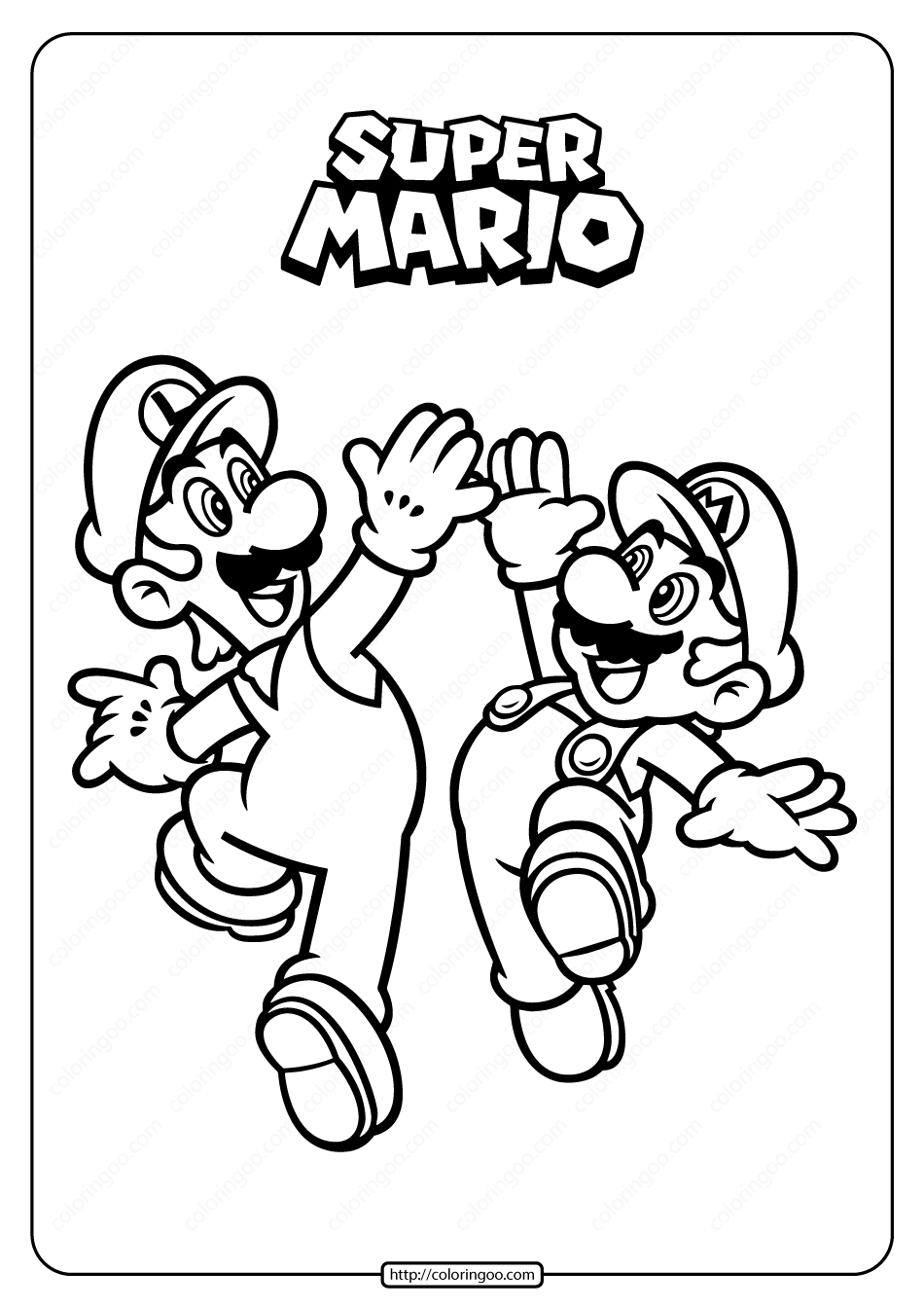 Free printable super mario pdf coloring pages super mario coloring pages mario coloring pages super mario