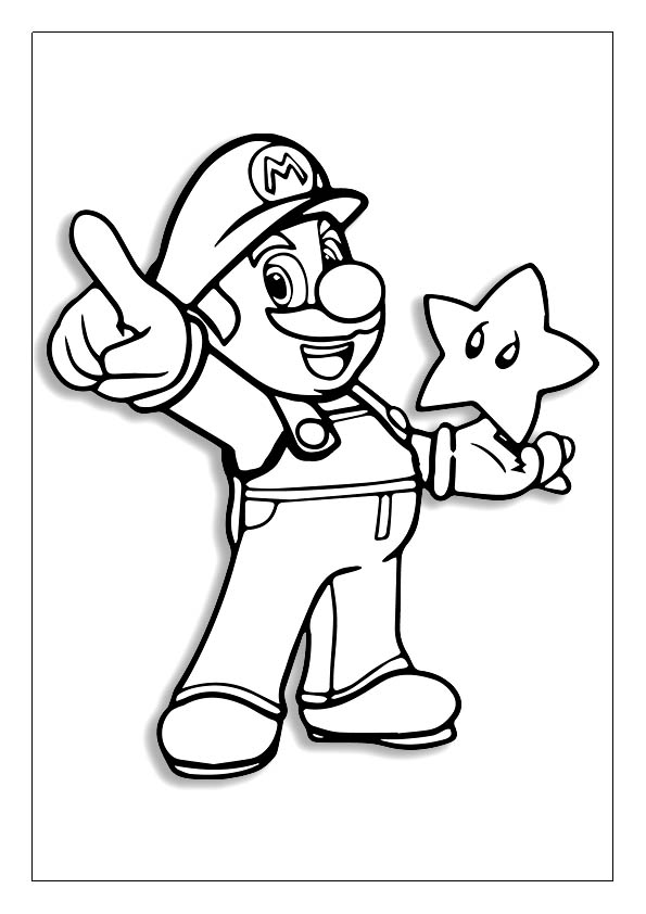 Super mario coloring pages printable coloring sheets