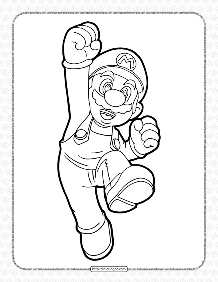 Free super mario coloring pages super mario coloring pages mario coloring pages superhero coloring pages