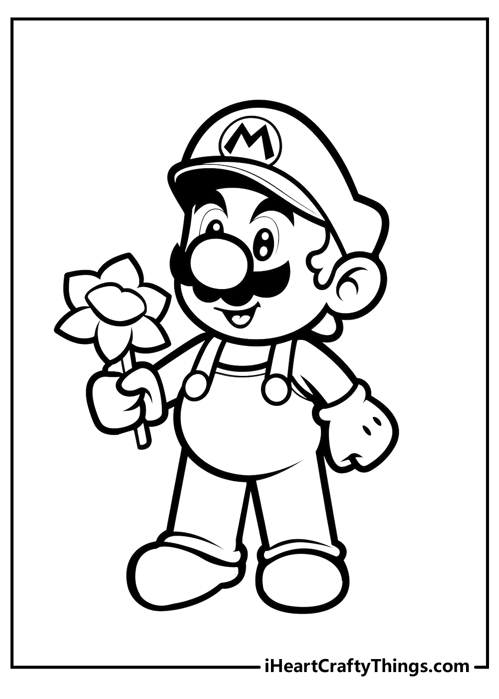 Super mario bros coloring pages free printables