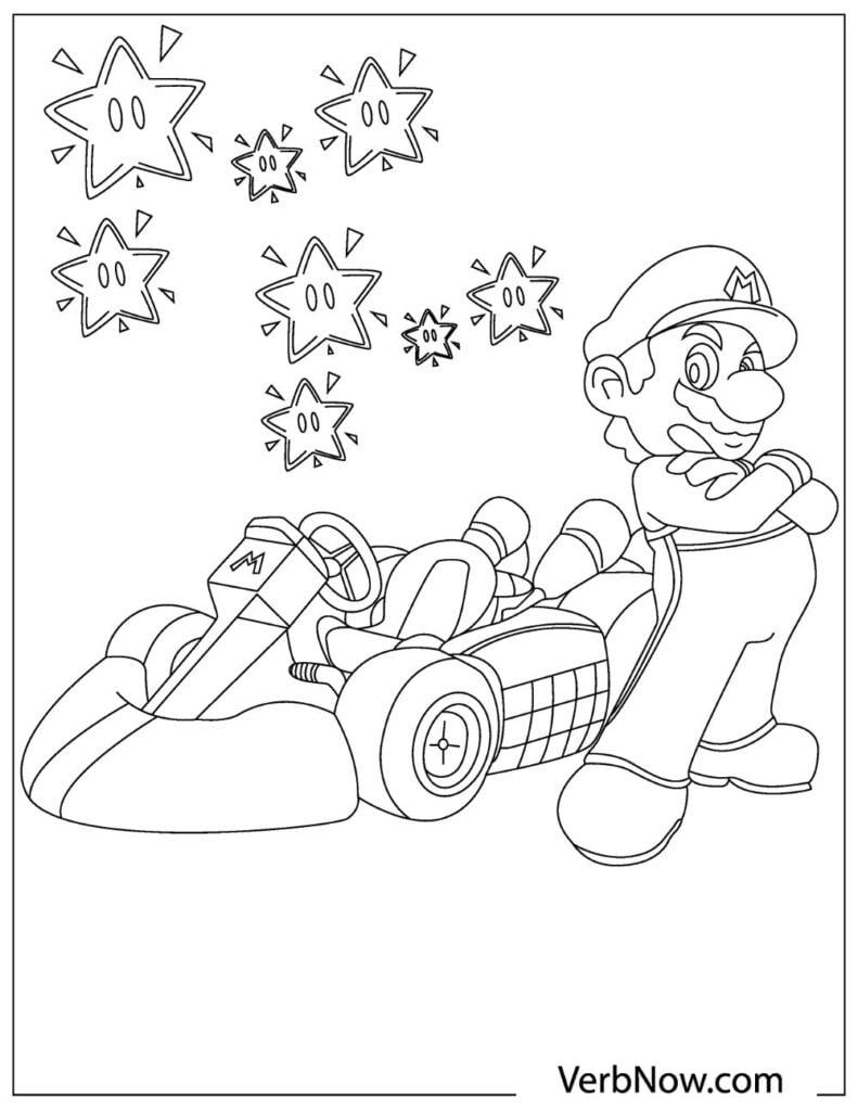 Free mario coloring pages your kids will love our designs