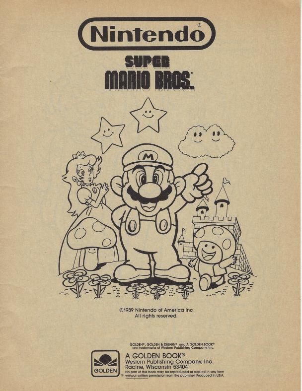 Super mario bros coloring book etherealdragonz free download borrow and streaming internet