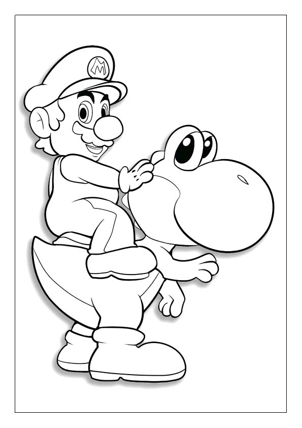 Super mario coloring pages printable coloring sheets