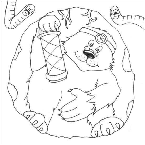 Tunneling mole coloring printable animal coloring pages super coloring pages coloring pages