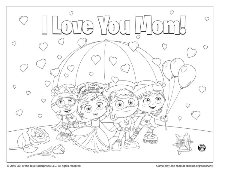 Super mom coloring page kids coloring pages kids for parents