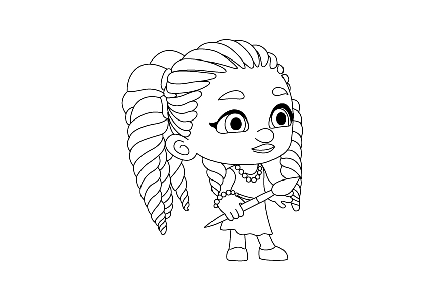 Super monsters â zoe walker colouring page