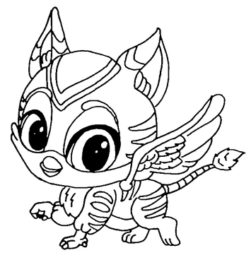 Super monsters coloring pages