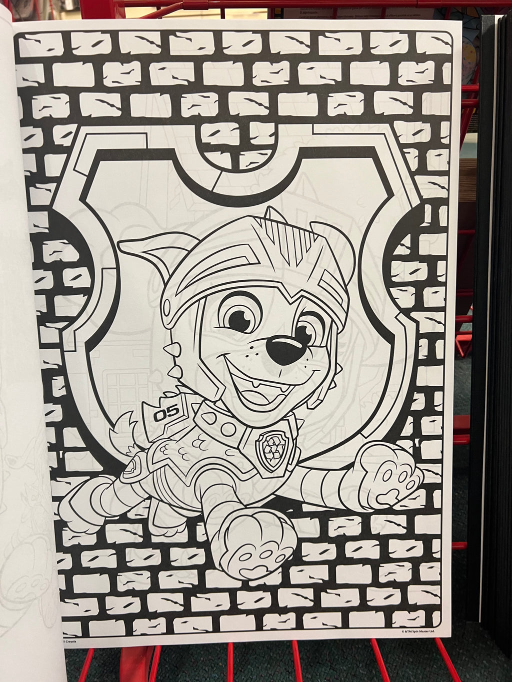 Crayola paw patrol giant colouring pages